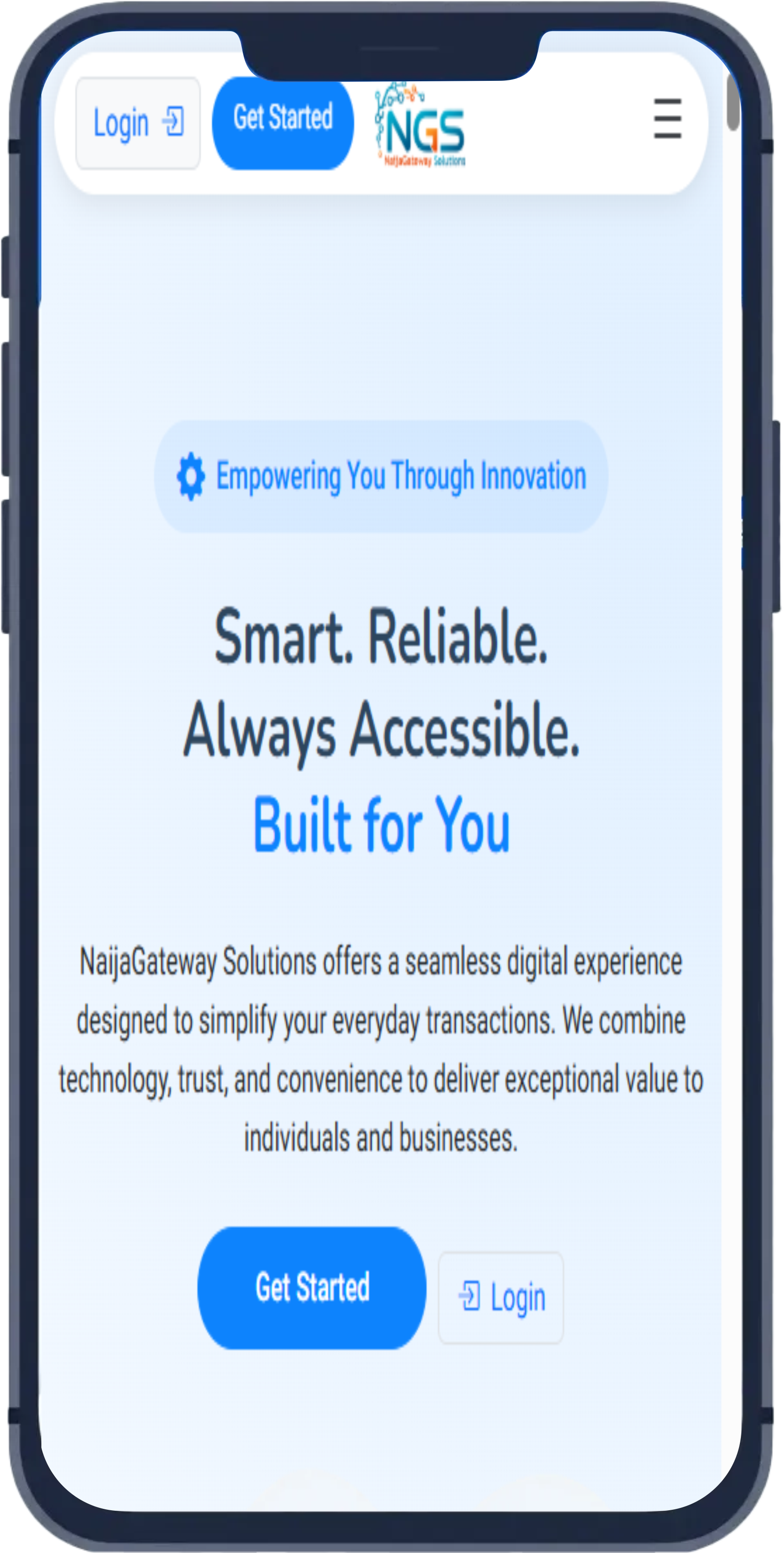 Software Mockup
